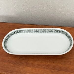 Black Knight Green Mill Albert Pick -Barth RARE 1929 USA/Germany Celery Dish 10’